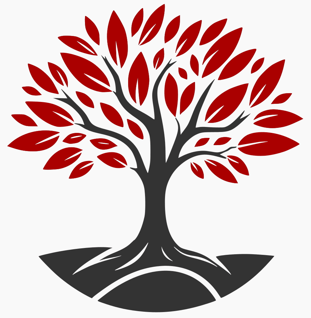 logo arbre pépinière fruitier La Ferme de Margaux